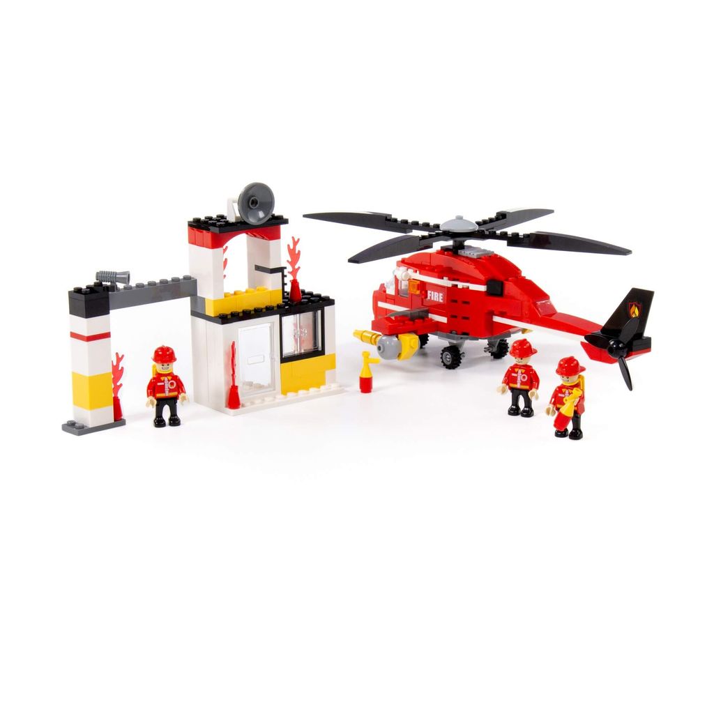 Конструктор Классик Пожарная служба-2 (265 элементов) (в коробке) - Полесье фото 3