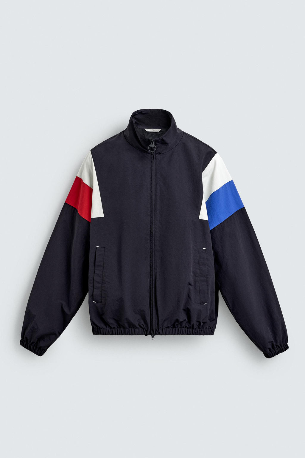 CHAQUETA T?CNICA COLOR BLOCK RETRO / Marino