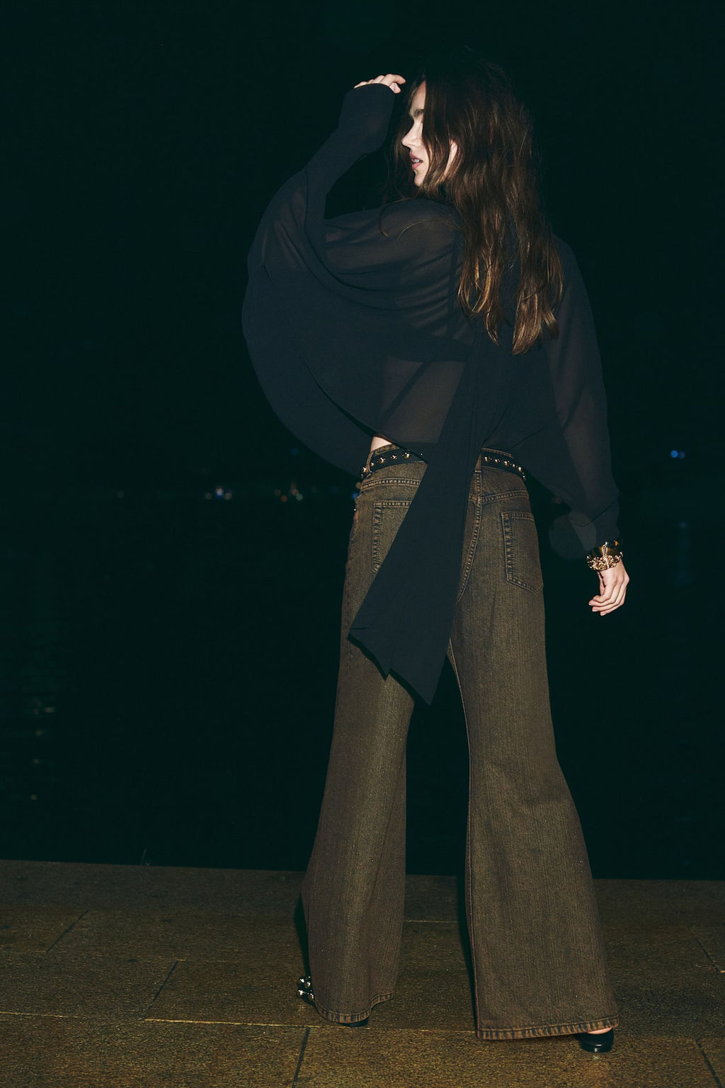 Baggy Flared Low Jeans - H&m фото 3