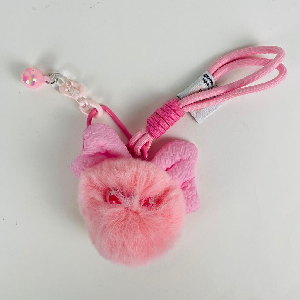 Мягкая игрушка брелок Помпон с бантиком 12 шт в уп в ассортименте - Storyland фото 6