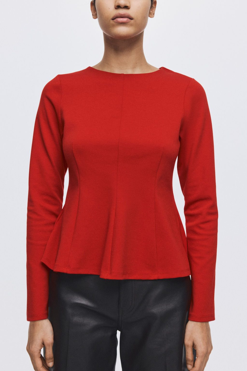 Top de punto con peplum - H&m фото 6