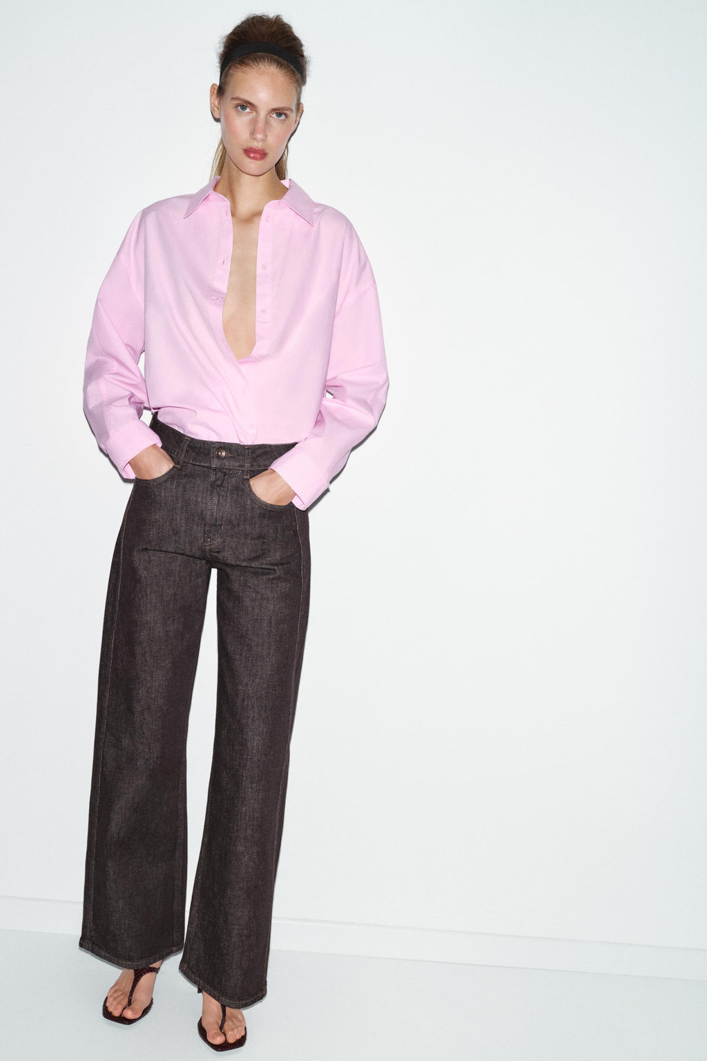 JEANS Z1975 LOOSE STRAIGHT MID-WAIST