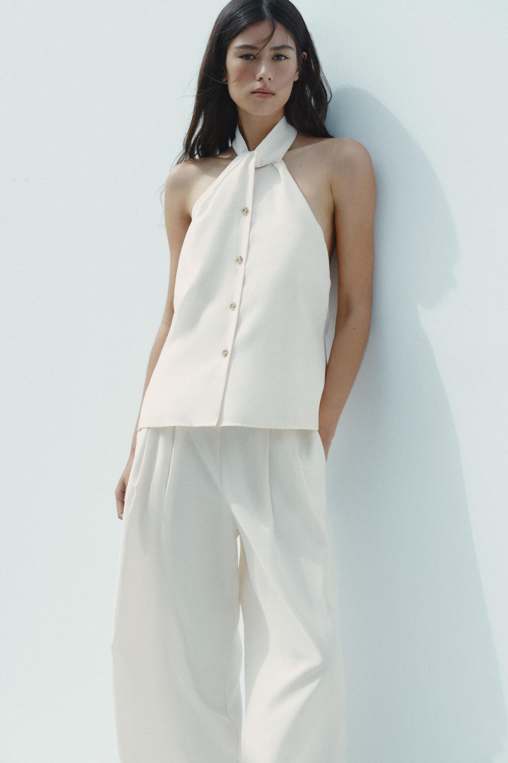 HALTER WAISTCOAT TOP - Zara фото 3