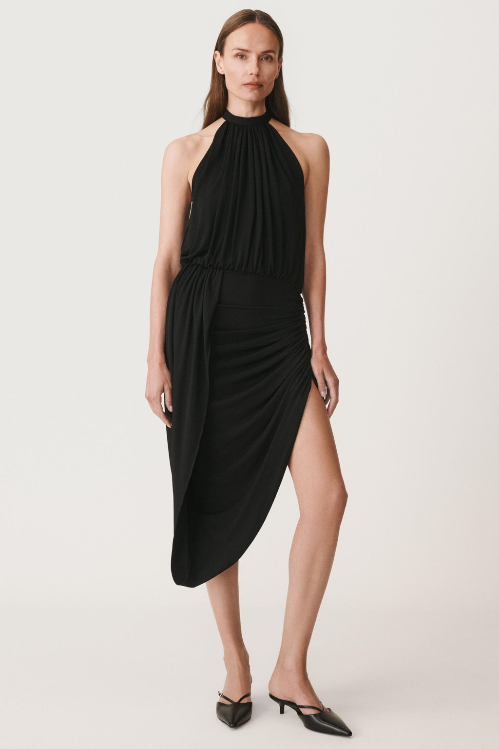 ASYMMETRIC HALTER DRESS 50TH ANNIVERSARY - Zara фото 5