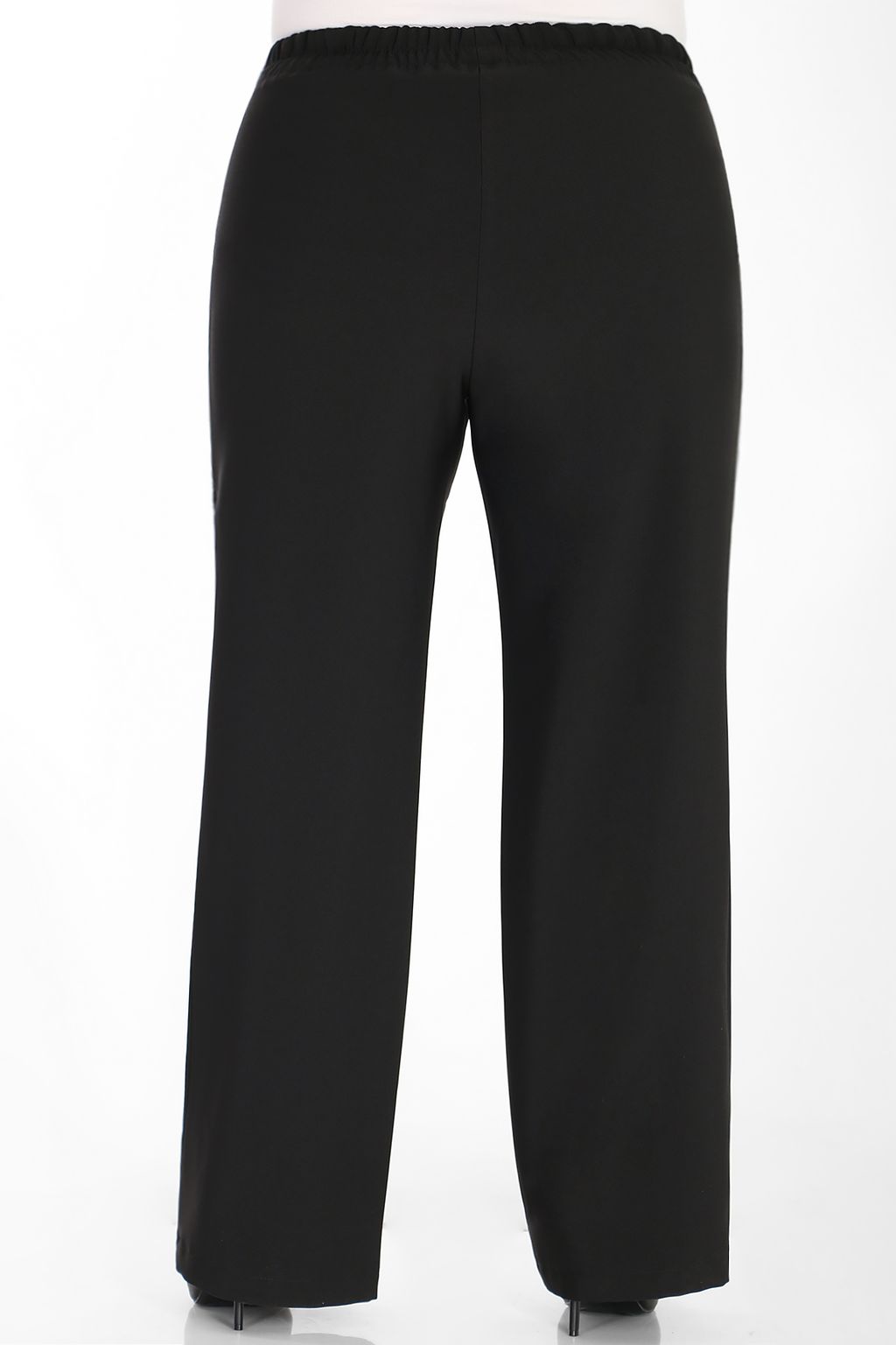 Брюки ALMOND широкие женские черного цвета  фото 2