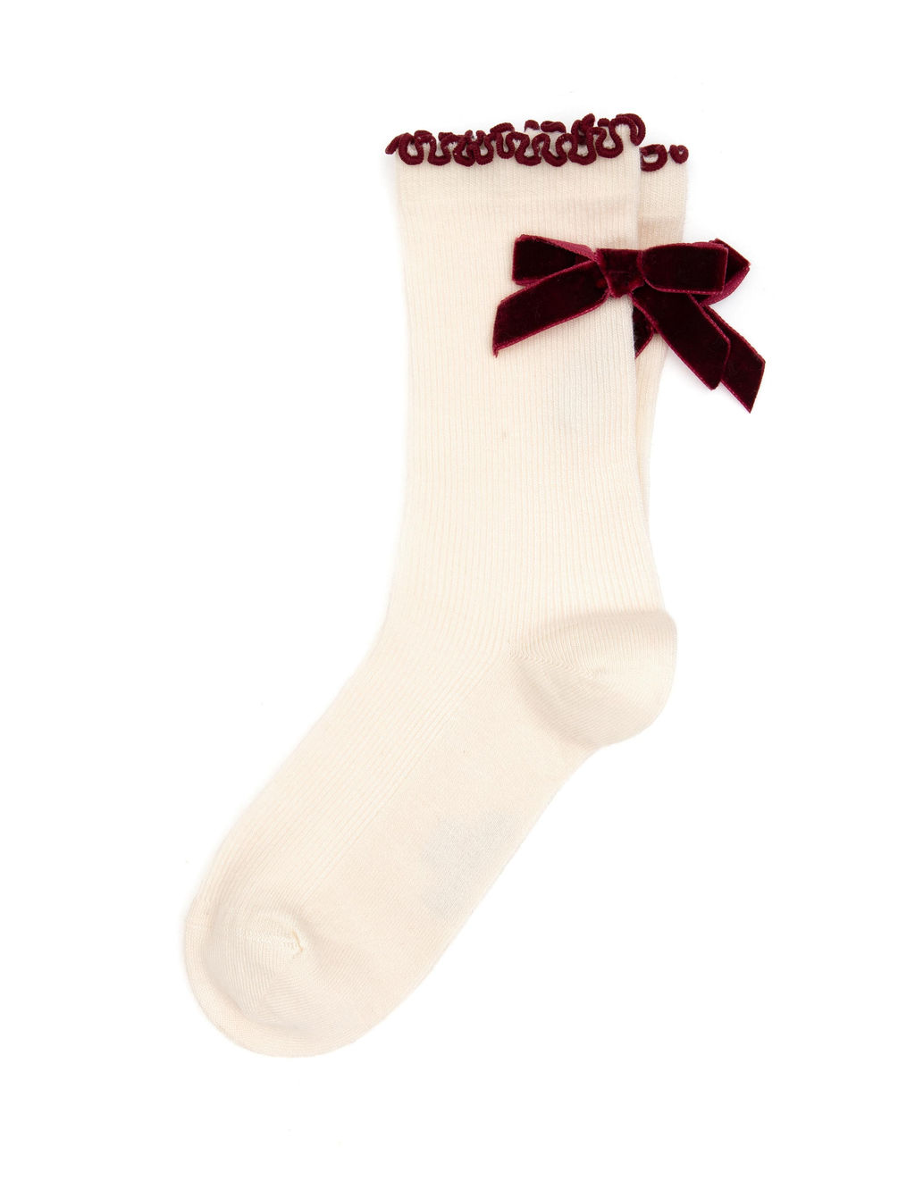 Kad_n Bordo Soket _orap - Pierre cardin фото 2