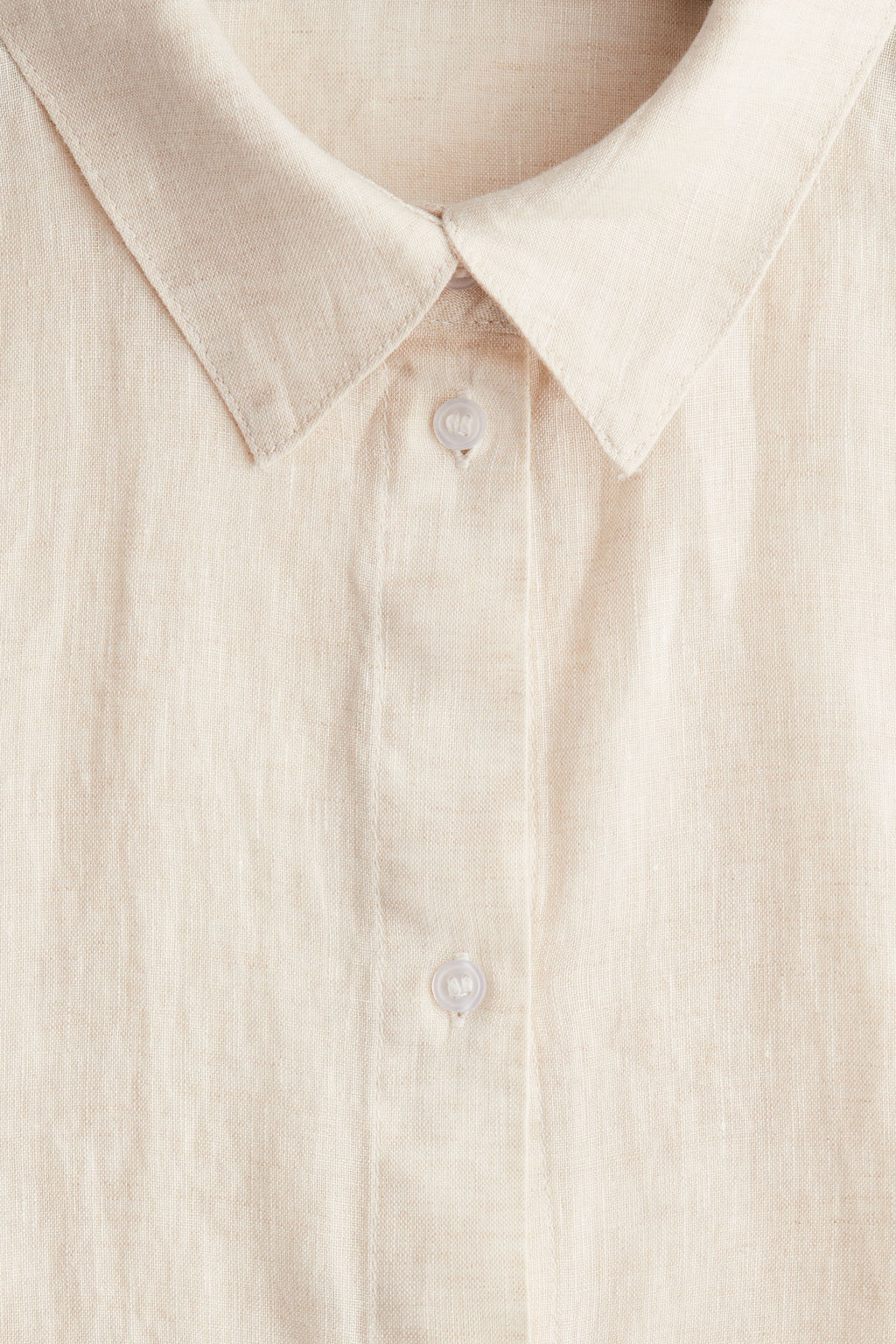 Camisa boxy de lino - H&m фото 3