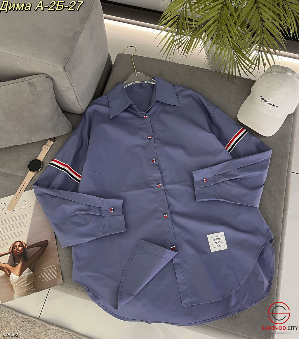 Рубашка женская из хлопка - Bruno фото 5