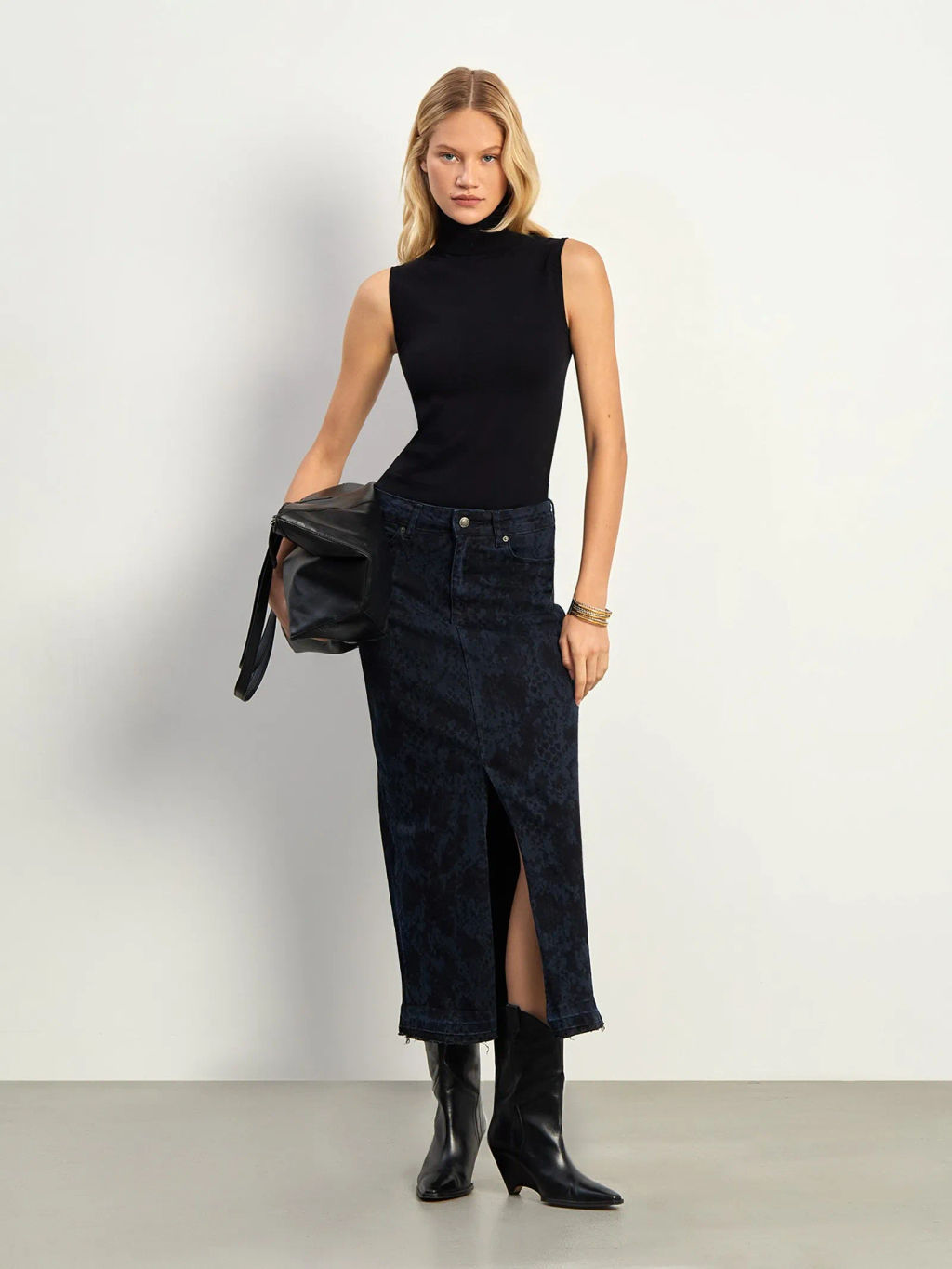 Юбка с принтом - Emka фото 5