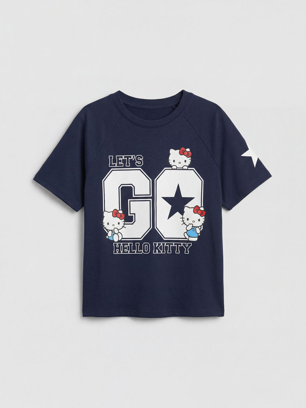 Hello Kitty Bask?l? K?z ?ocuk Ti??rt ve Pantolon