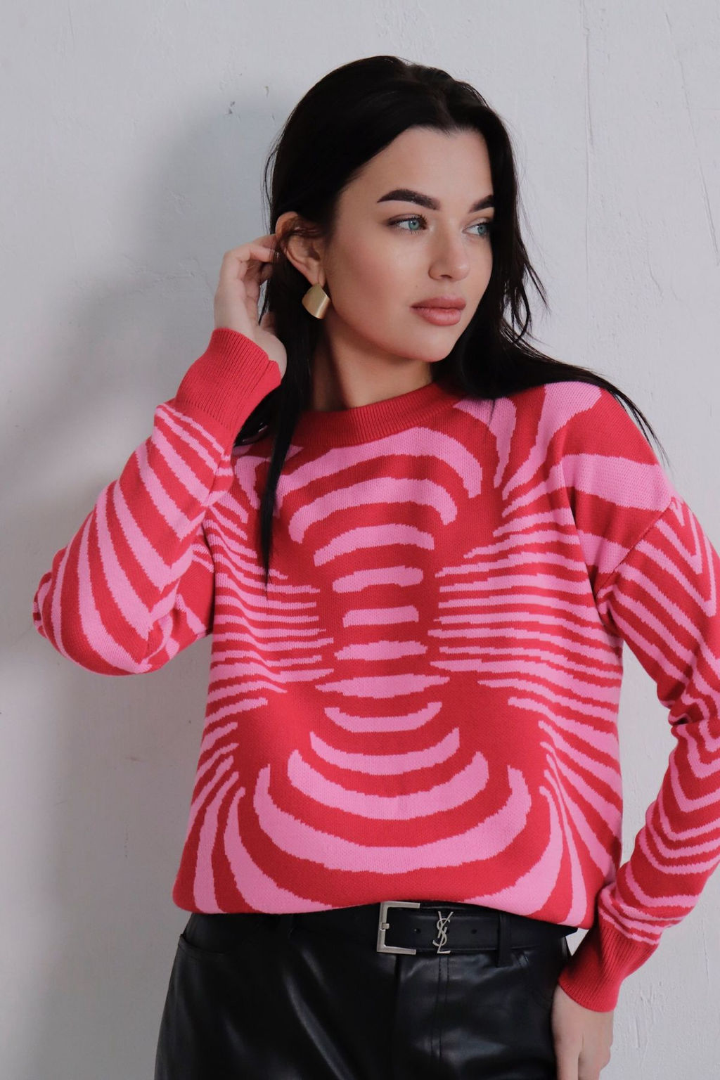 10369 Джемпер розово-красный - Martichelli фото 8