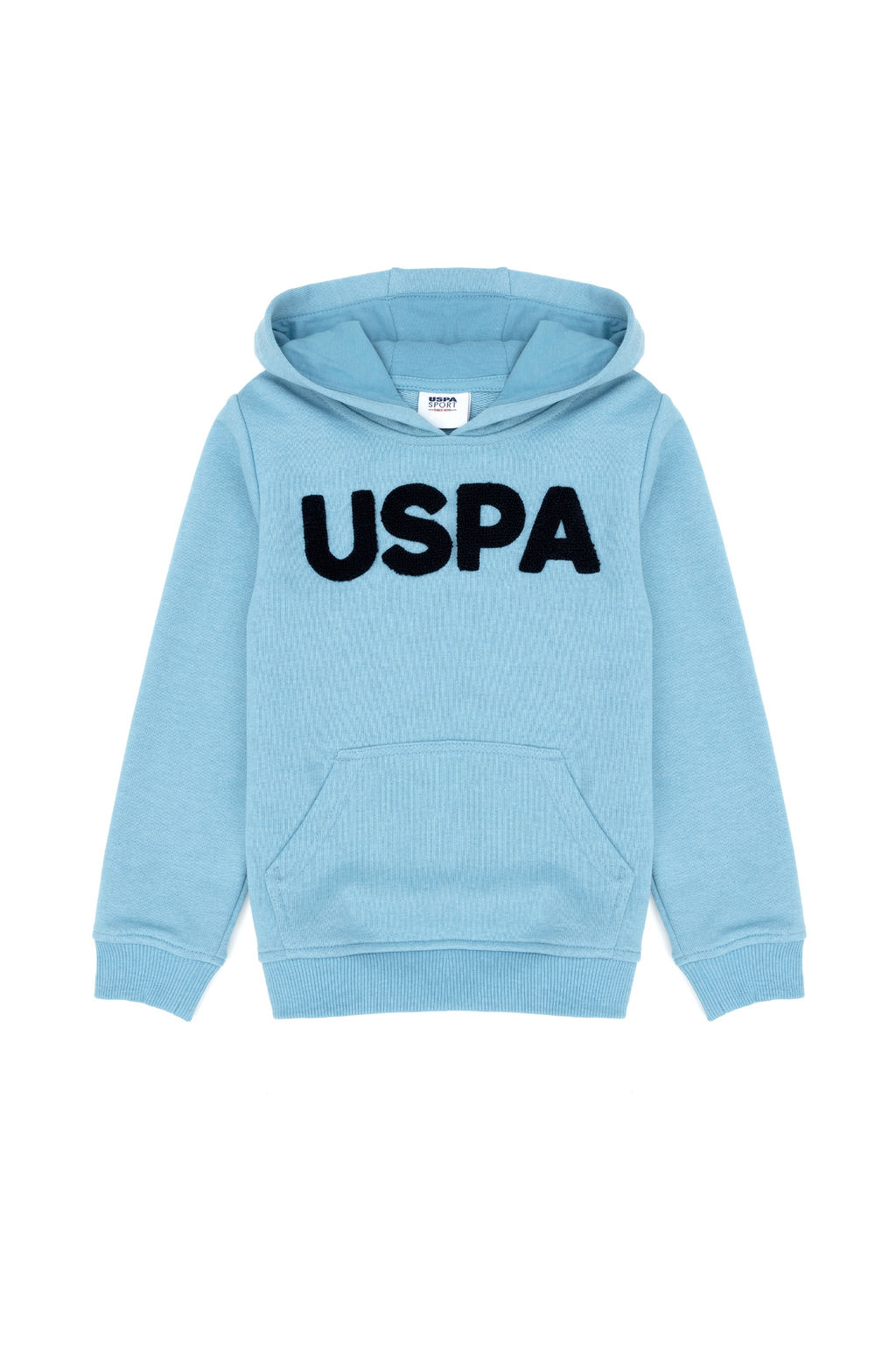 U. S. Polo Assn Детская синяя базовая толстовка с капюшоном - U.s. polo assn фото 7