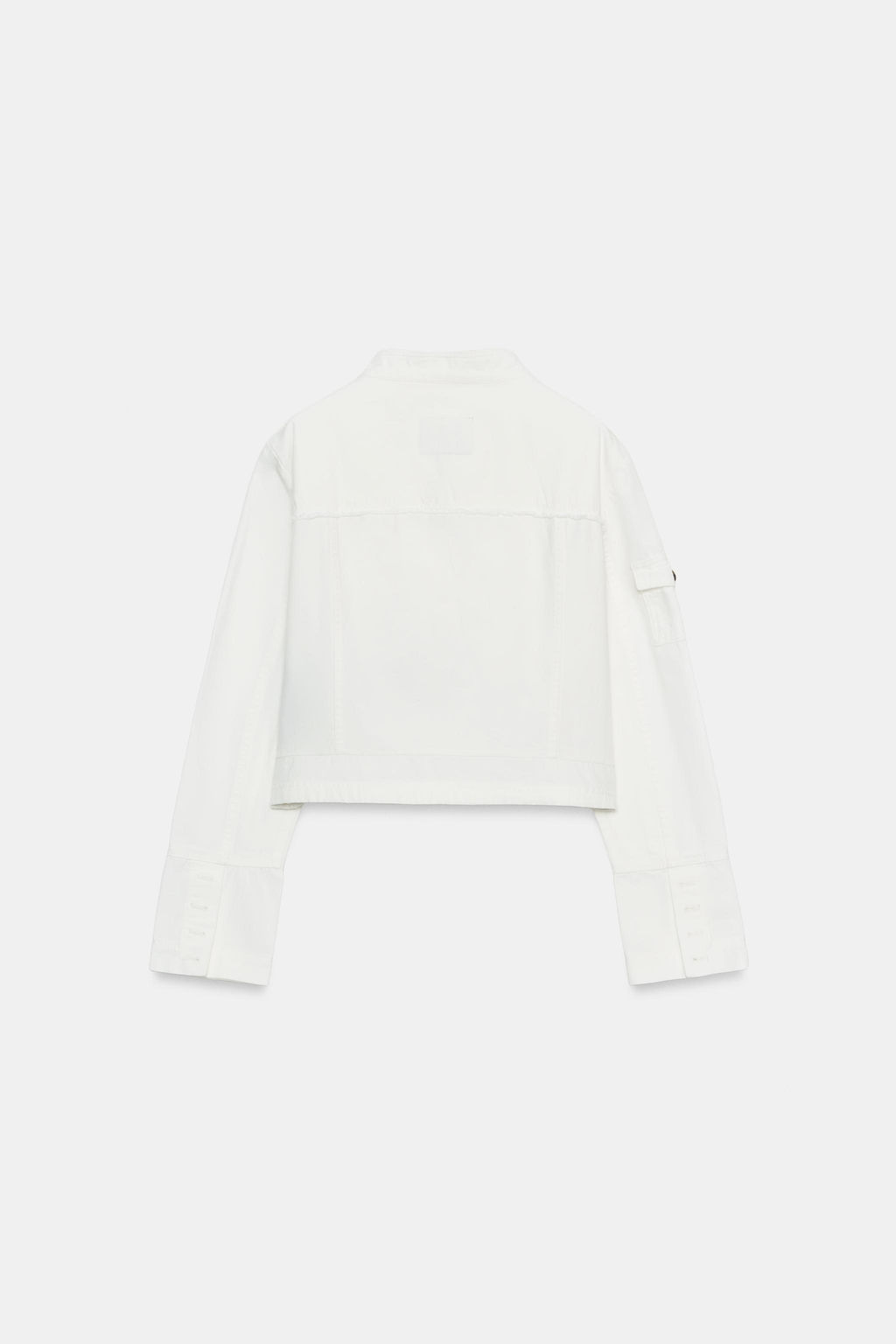 CHAQUETA MULTIBOLSILLOS / Blanco roto - Zara фото 4