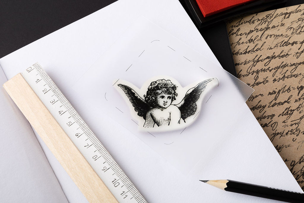 Mr.Painter TSM-03 Штамп 5.8 см х 5.8 см 03 Ангелочек №2 фото 6