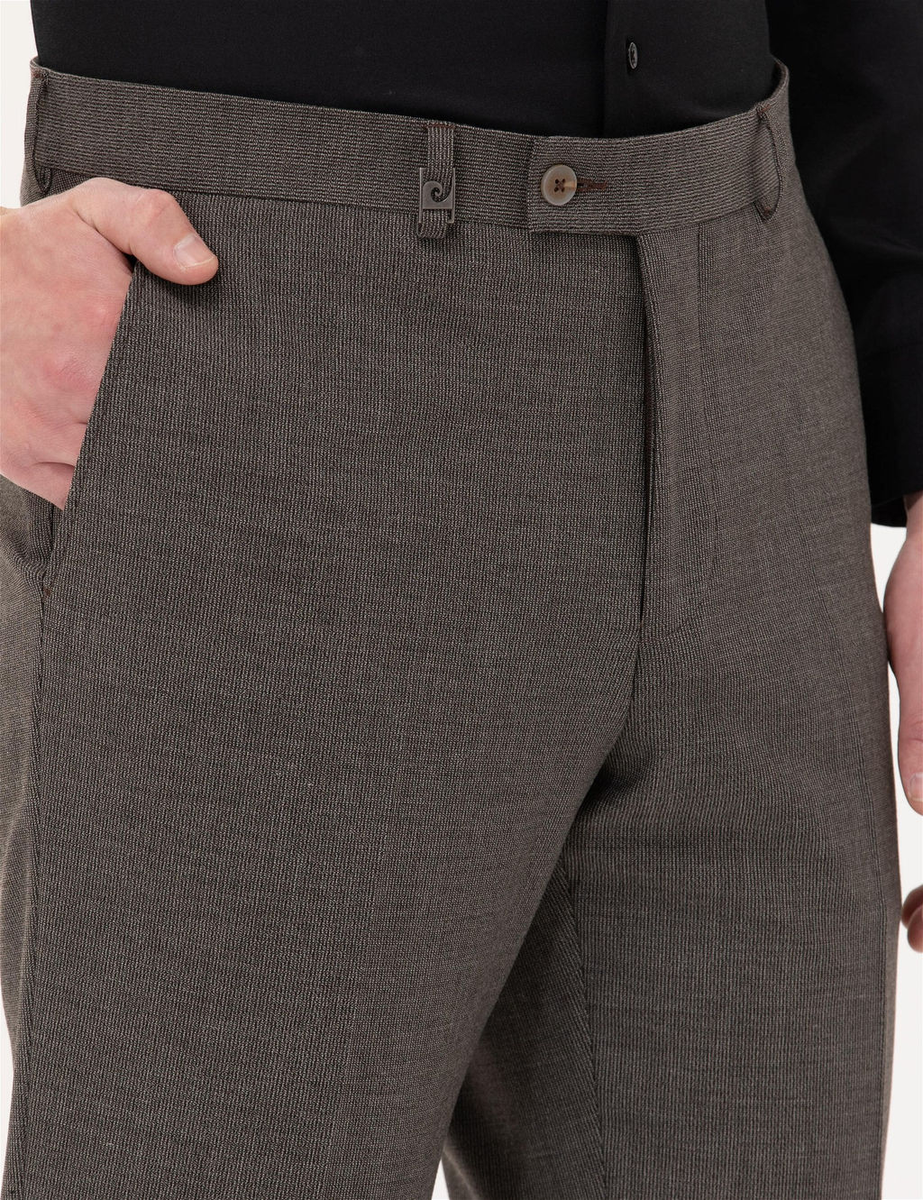Kahverengi Slim Fit Kuma_ Pantolon