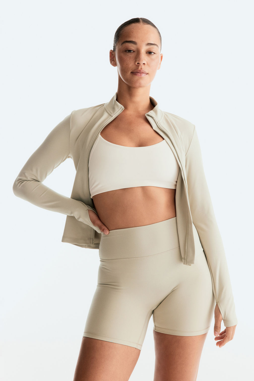 Chaqueta de deporte SoftMove con cremallera - H&m фото 22