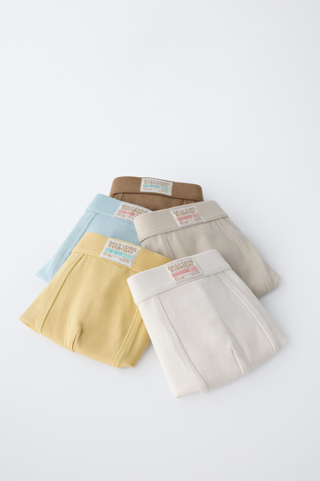 6-14 A?OS/ PACK CINCO B?XERS ETIQUETA / Multicolor - Zara фото 6