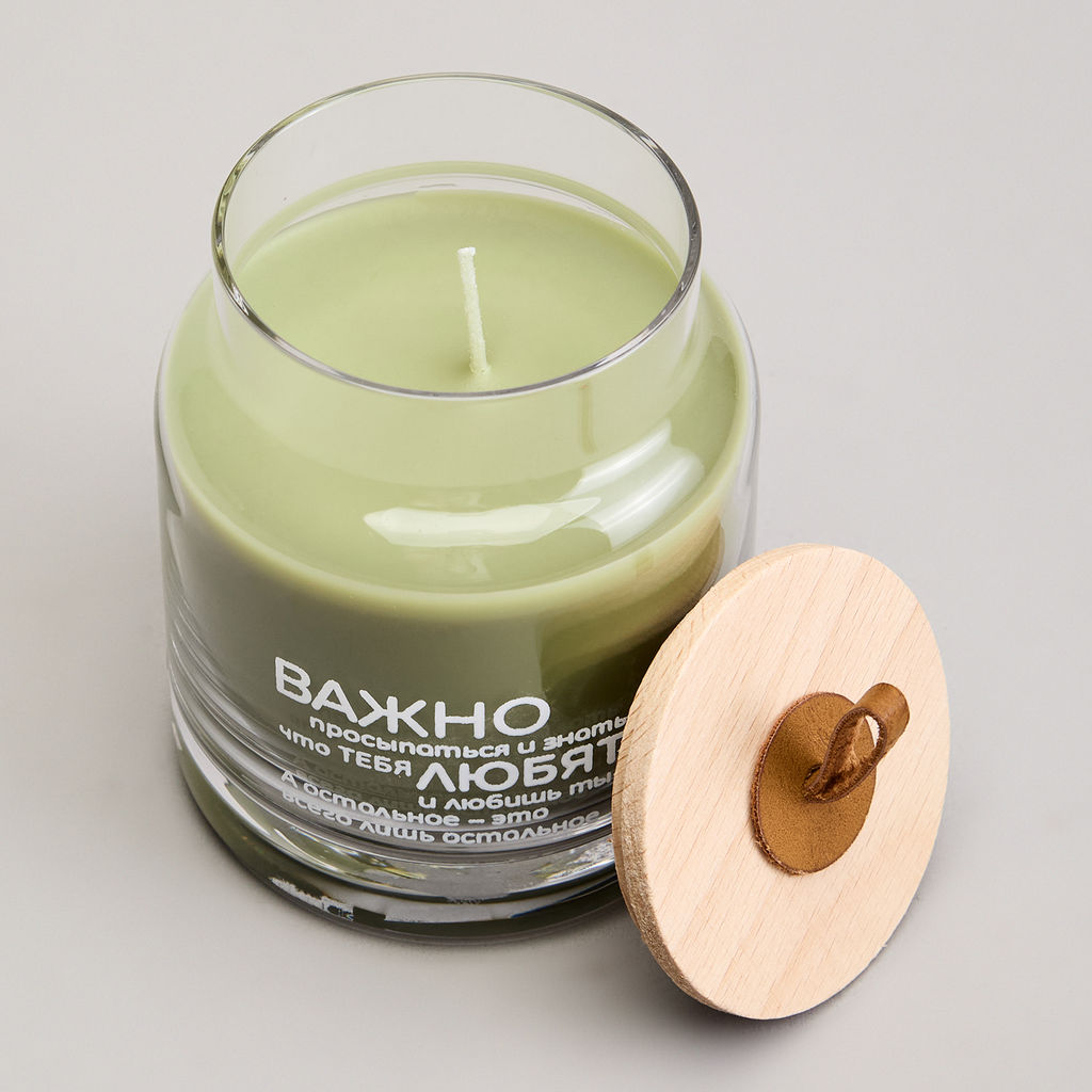 СВЕЧА В БАНОЧКЕ NATURE URBAN BAMBOO 8,5*10 СМ - Lefard фото 3