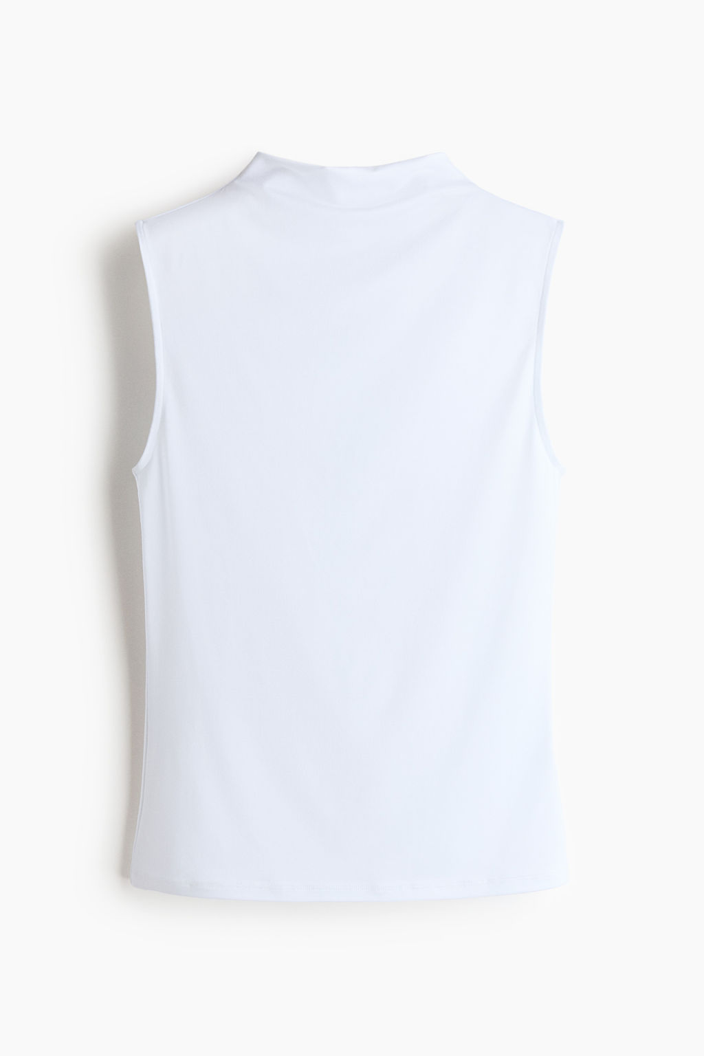 Top de microfibra con cuello perkins - H&m фото 2