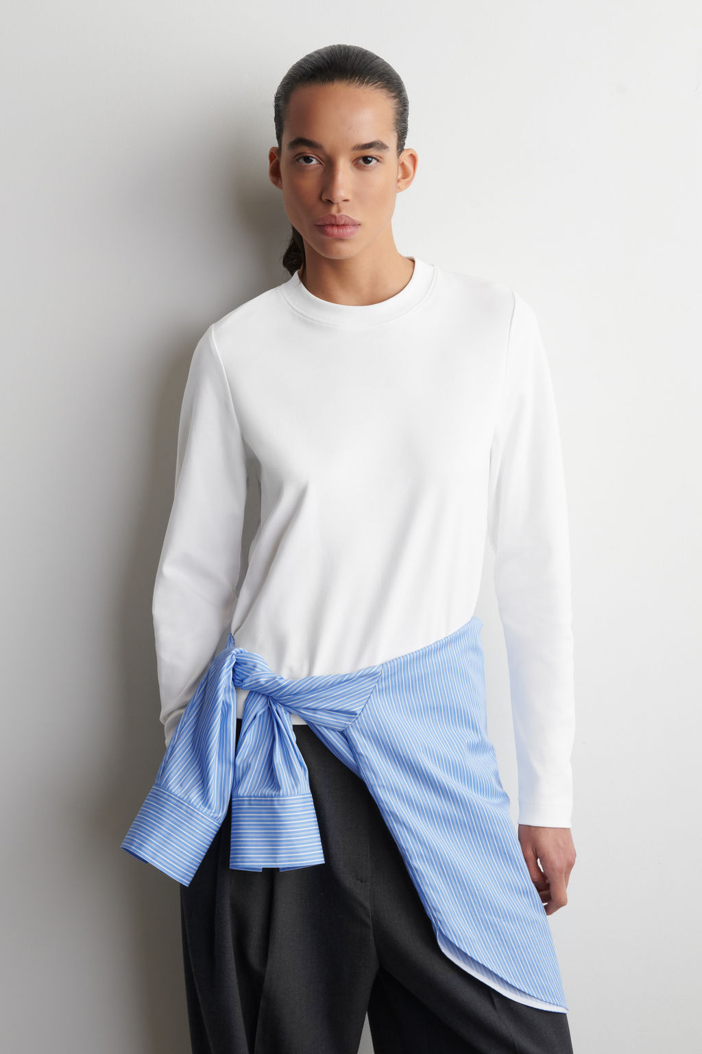 CLEAN CUT - CAMISETA DE MANGA LARGA - H&m фото 3