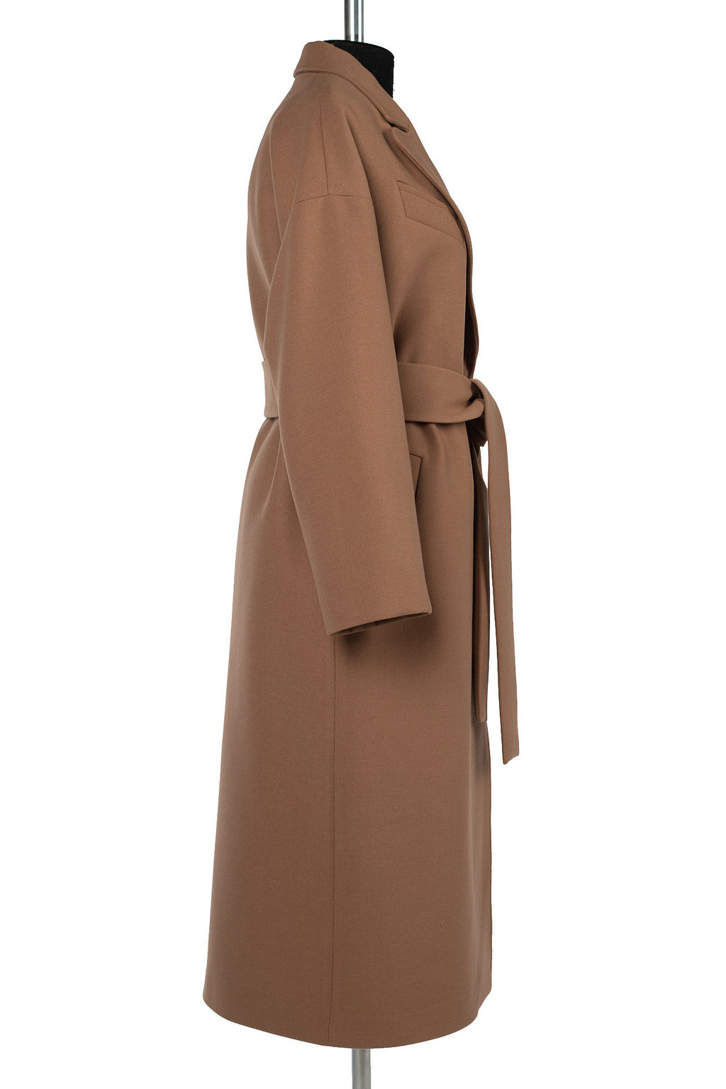 01-12005 Пальто женское демисезонное (пояс)