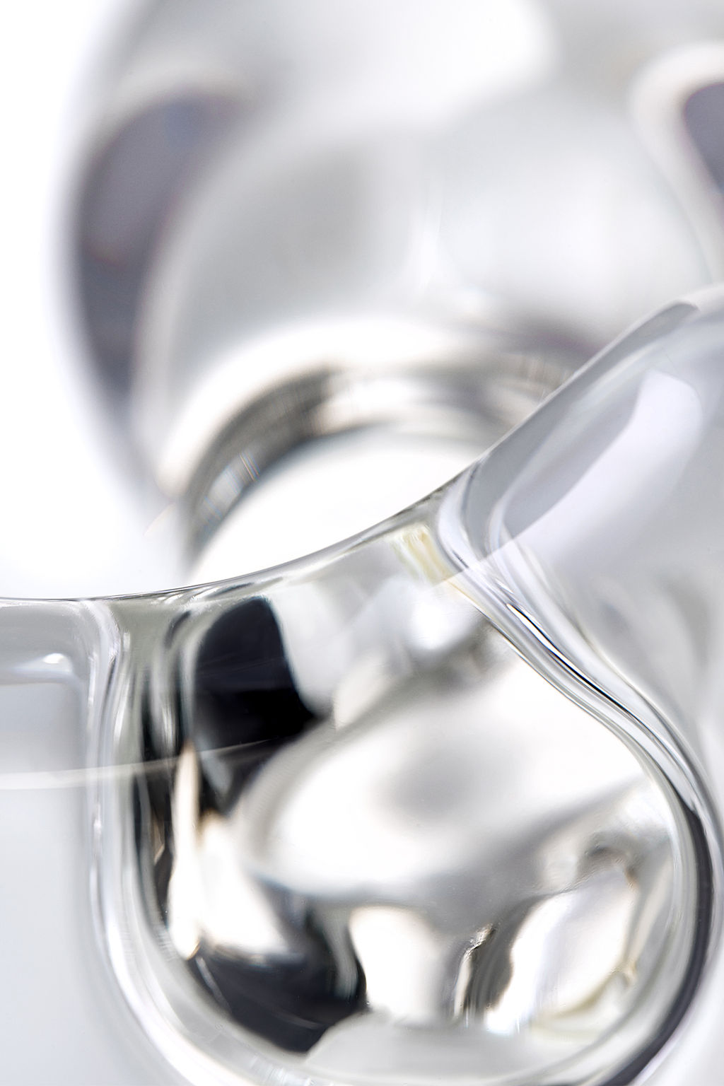 Анальная втулка Sexus Glass, стекло, прозрачная, 10,5 см, 3,5 см  фото 5