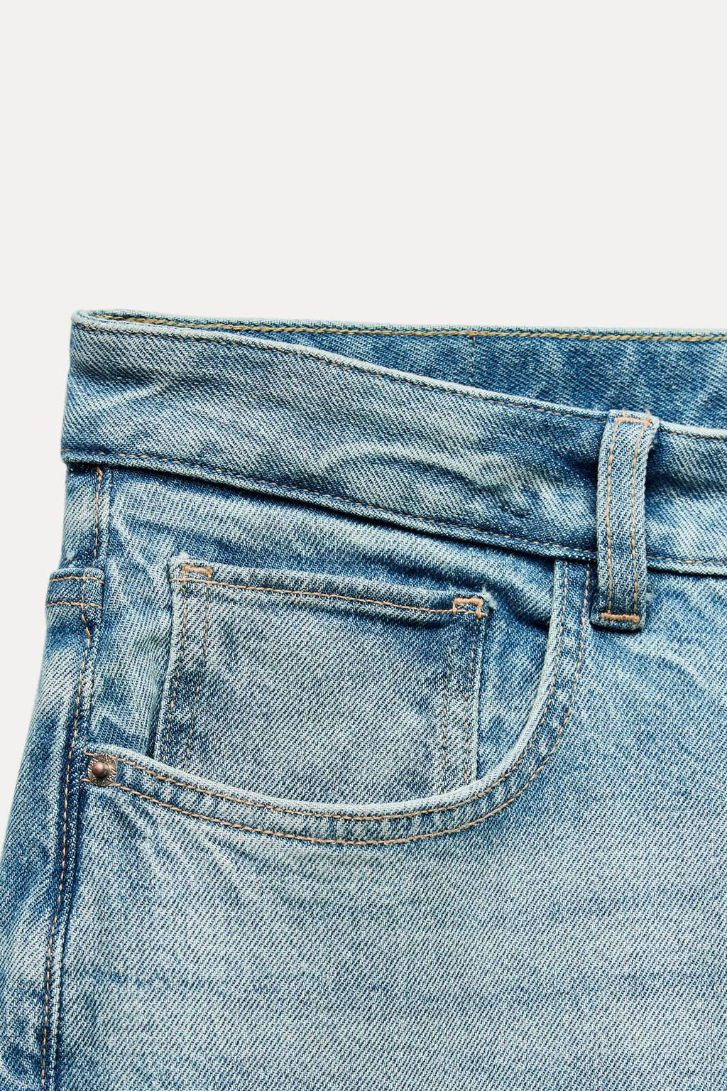 Z1975 RELAXED FIT HIGH-WAIST JEANS - Zara фото 18