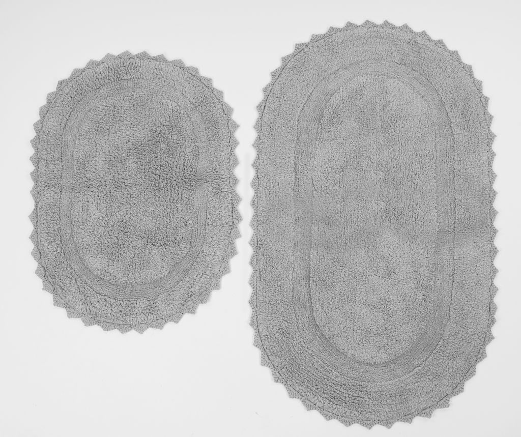 Коврик для ванной Варадеро (пепельный графит) 50x70(1), 60x100(1) - Kazanov.a. фото 2