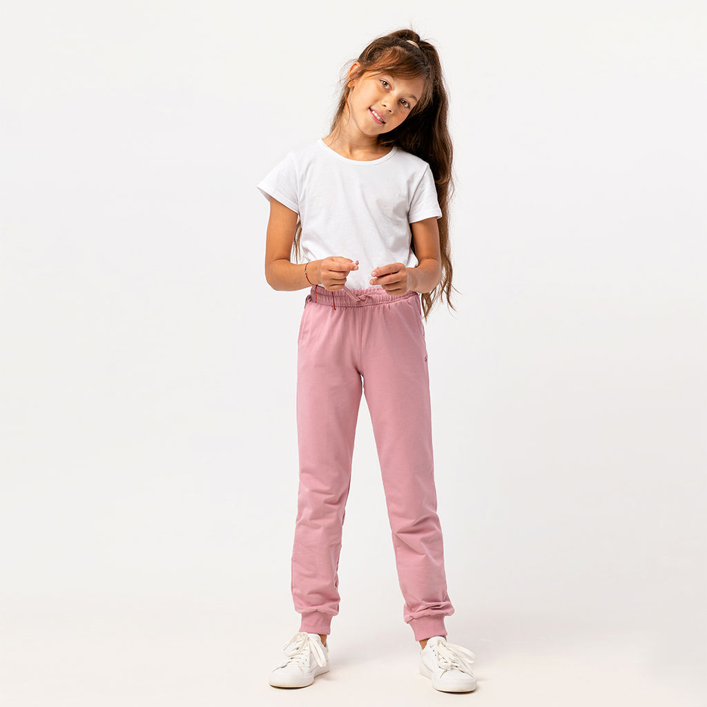 RODOS Брюки для девочки М-256 Пудровый