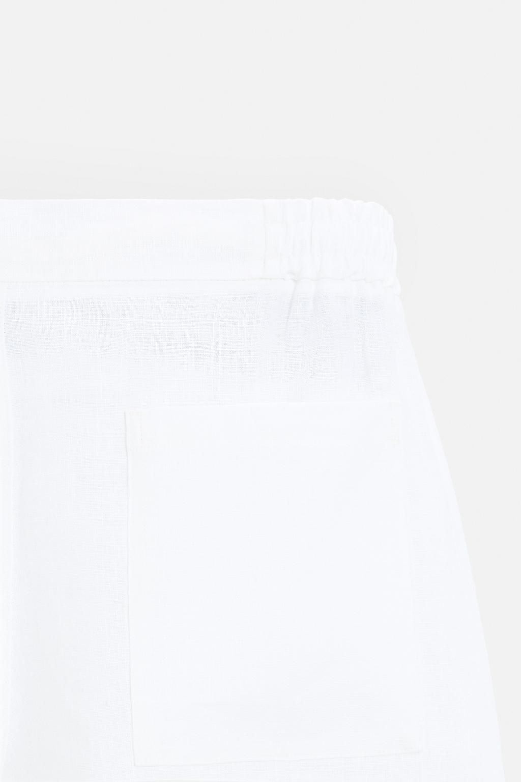 100% LINEN BERMUDA SHORTS - Zara фото 18