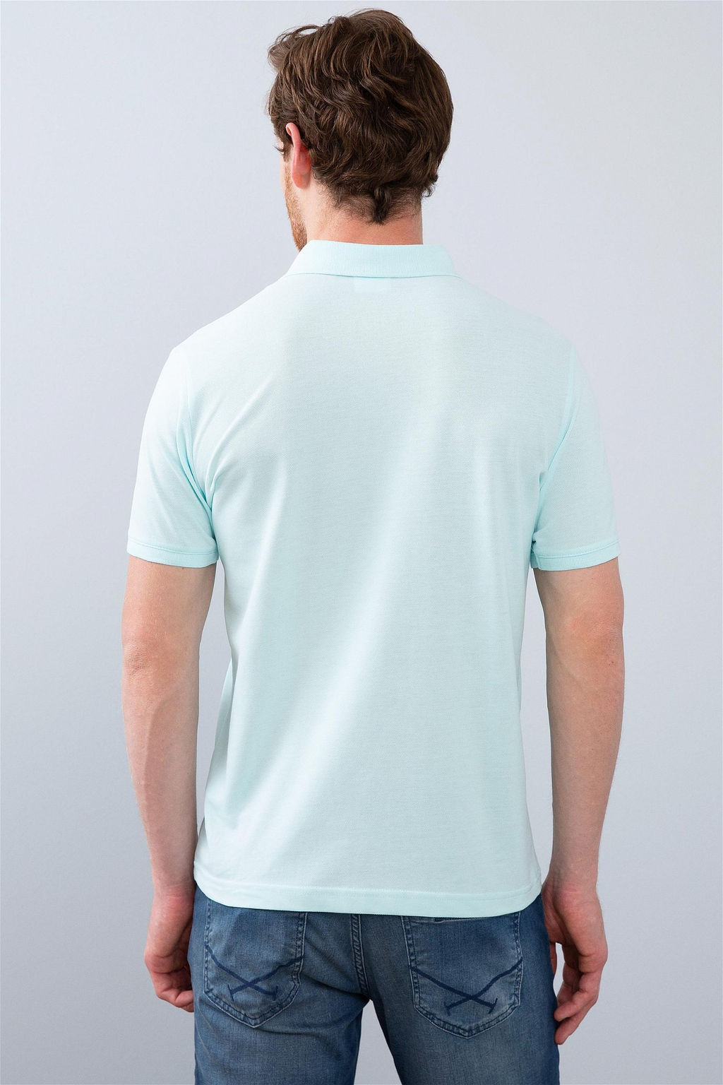 Мужская футболка Nil Basic с воротником-поло Неожиданная скидка в корзине - U.s. polo assn фото 3