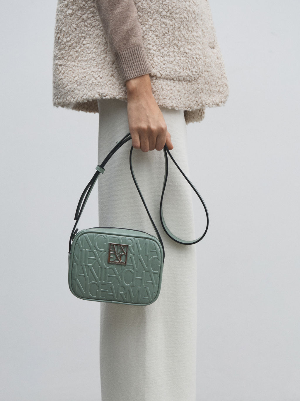 Кросс-боди ARMANI EXCHANGE LIZ Артикул 4361537, фисташковый  фото 5