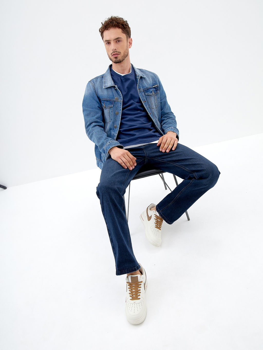 Мужские Джинсы Широкие - Mossmore фото 24