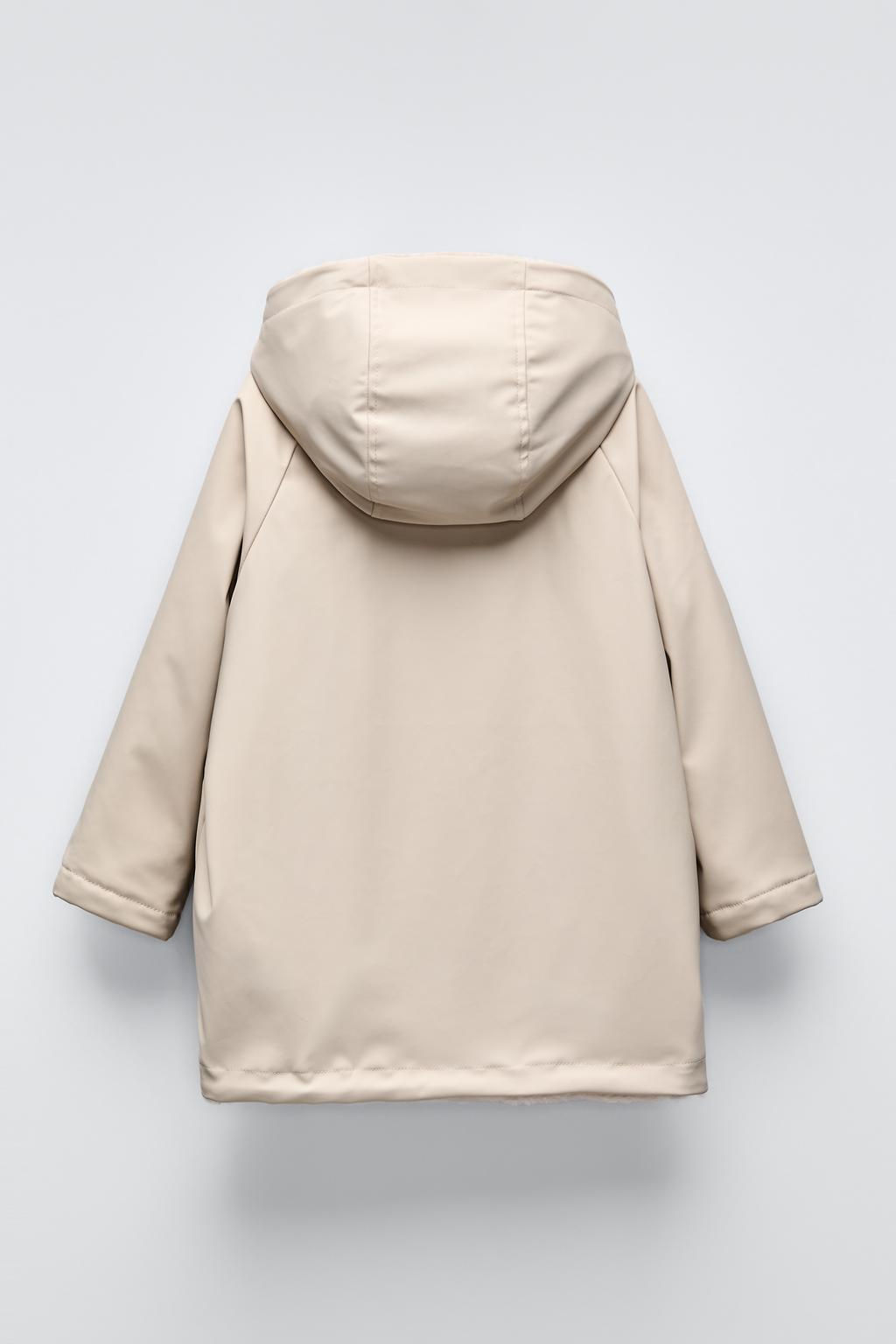 WATER-REPELLENT RUBBERISED JACKET - Zara фото 2