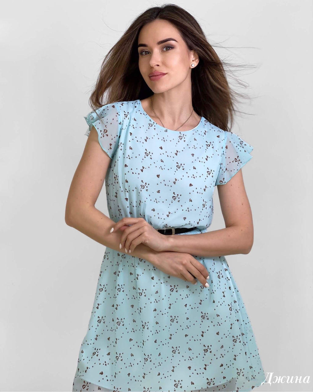 Платье Джина (тиффани) - Nadi bordo фото 3