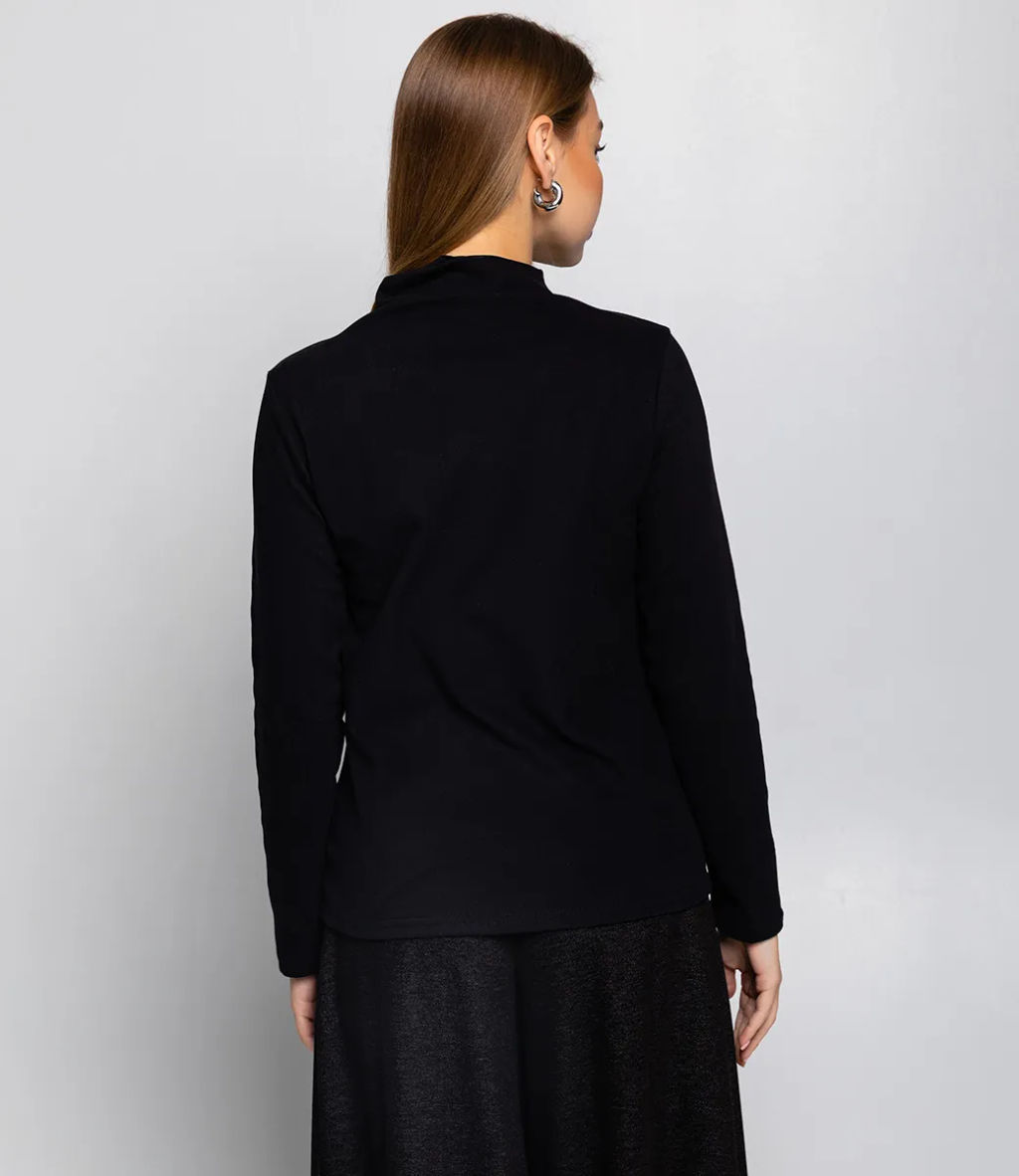 Водолазка #КТ1352 (1), чёрный