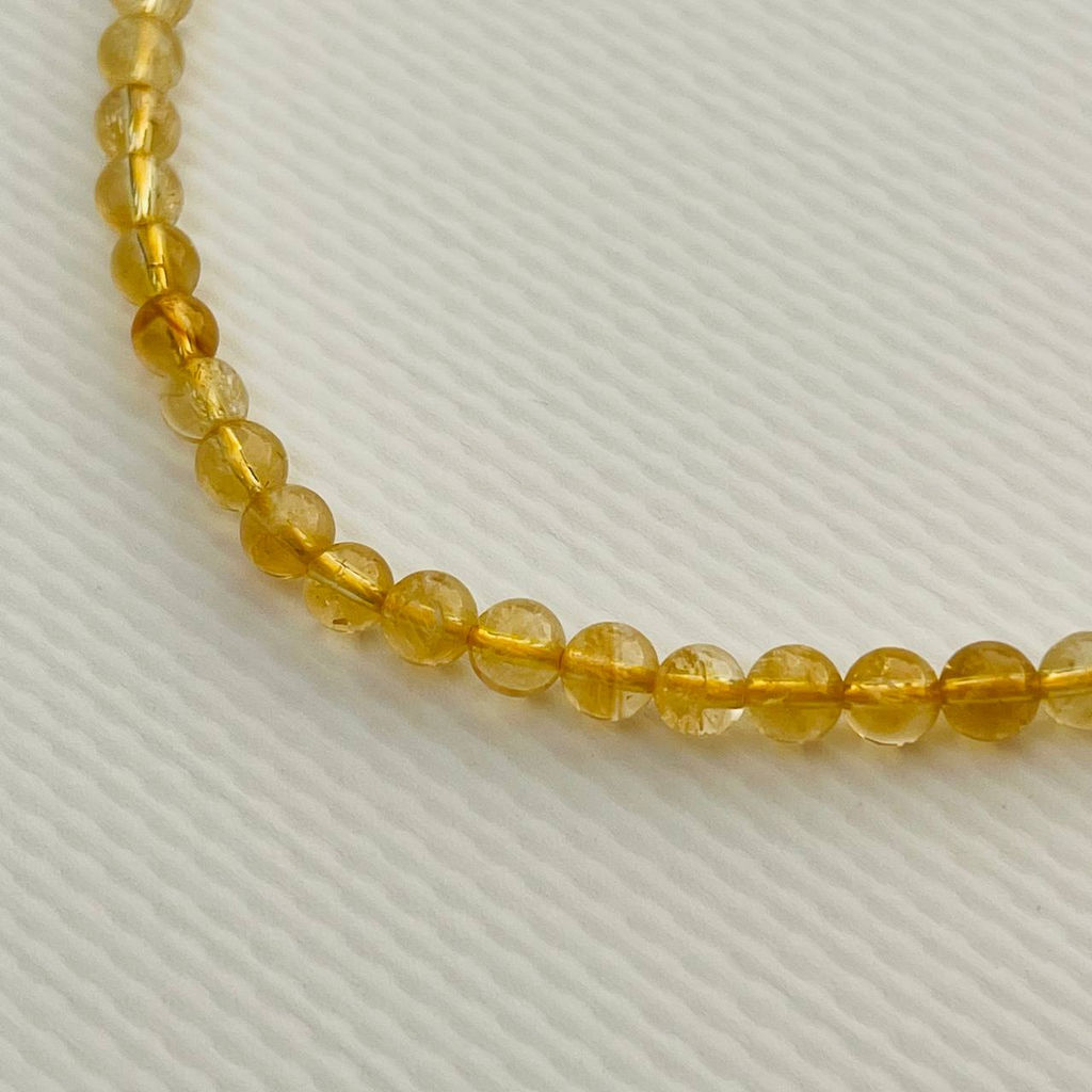 Бусы из Цитрина