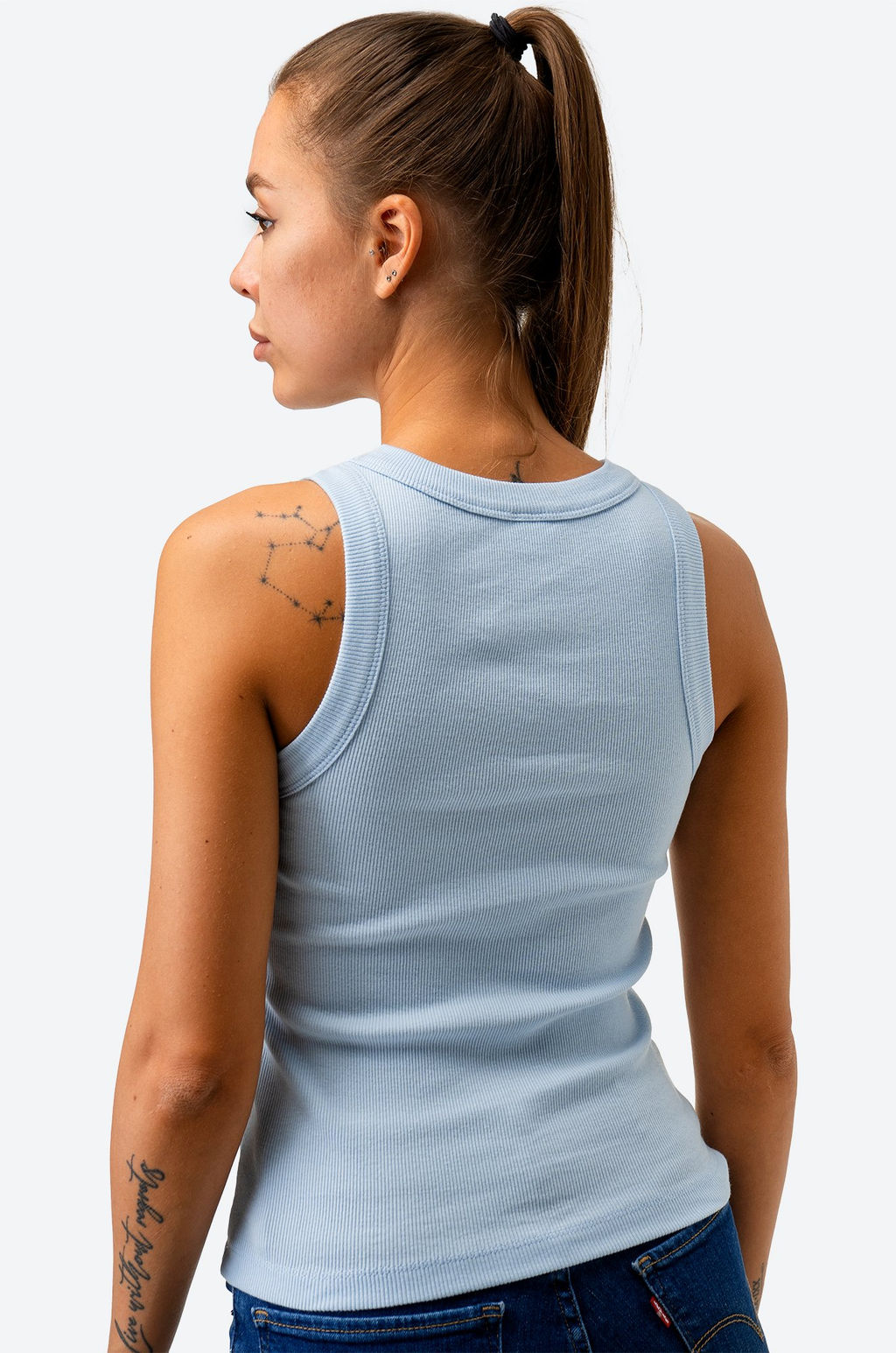 Женская базовая майка из кашкорсе Happy Fox  фото 5