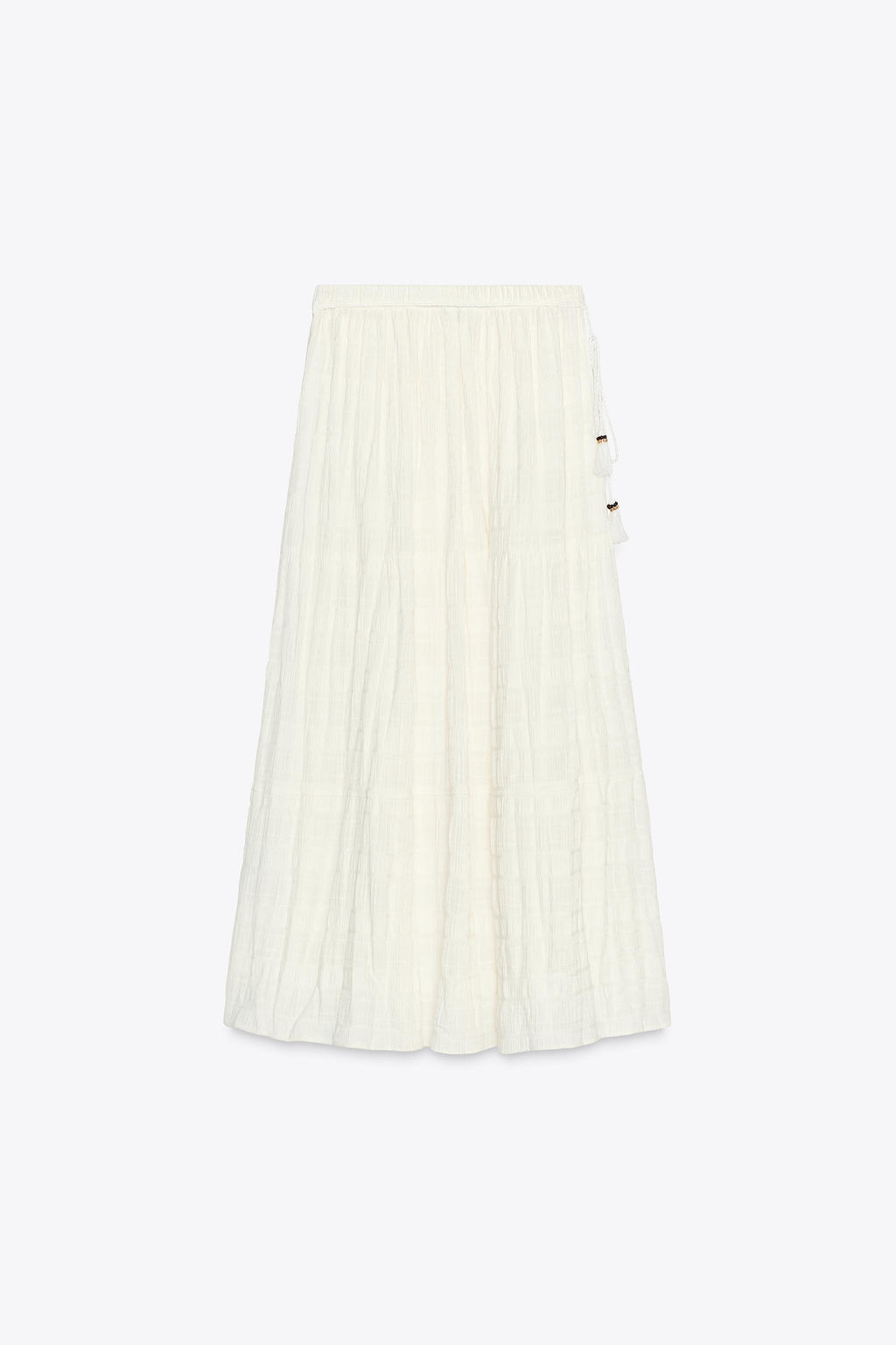 RUSTIC PANELLED SKIRT - Zara фото 15