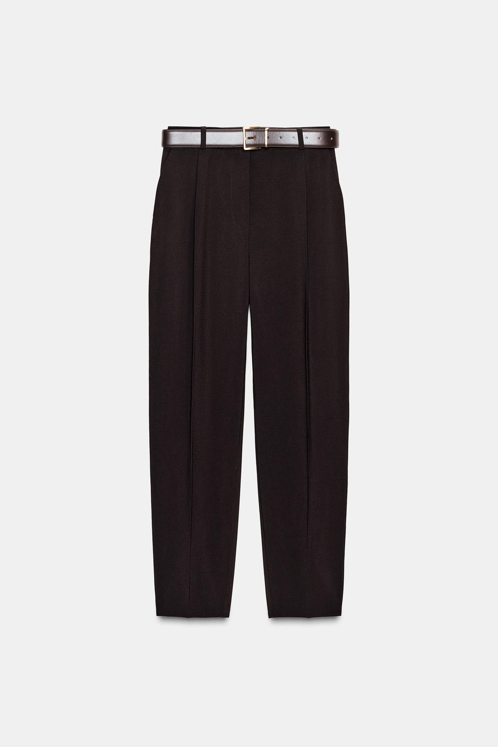 DARTED TROUSERS WITH BELT - Zara фото 6