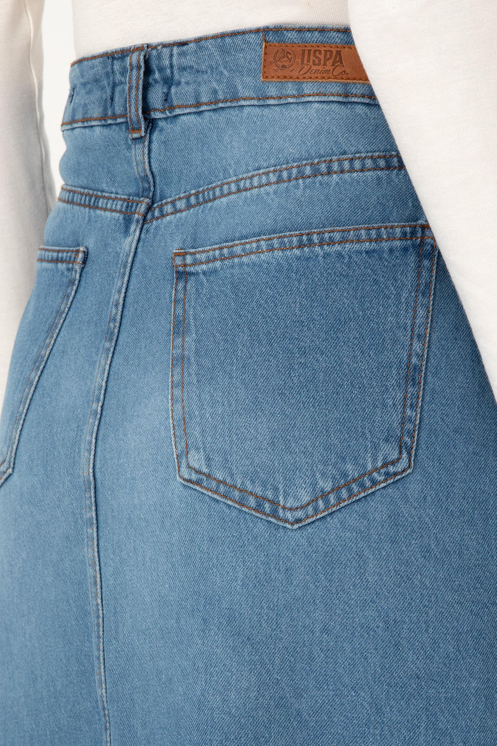 Kad_n Mavi Jean Etek - U.s. polo assn фото 6