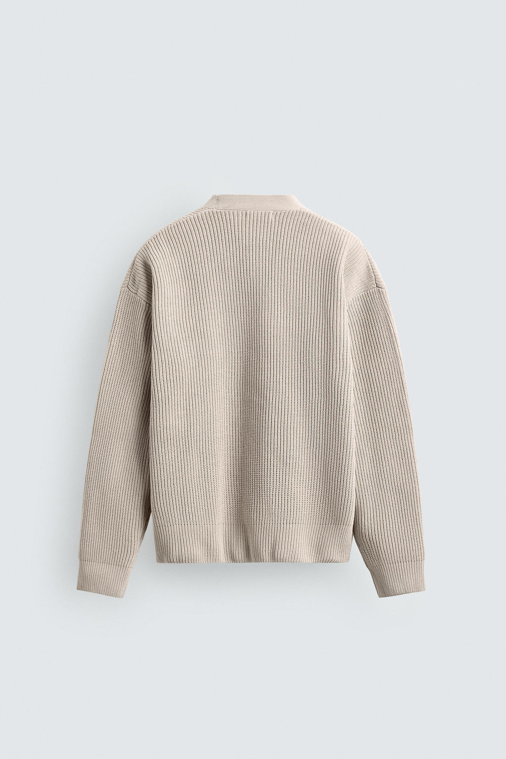 C?RDIGAN RELAXED FIT ESTRUCTURA / Crudo - Zara фото 8