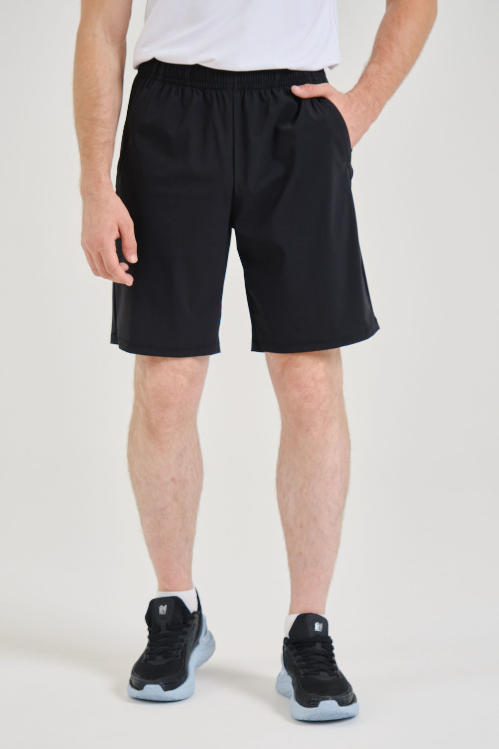 Шорты трикотажные Черный - Anta фото 4