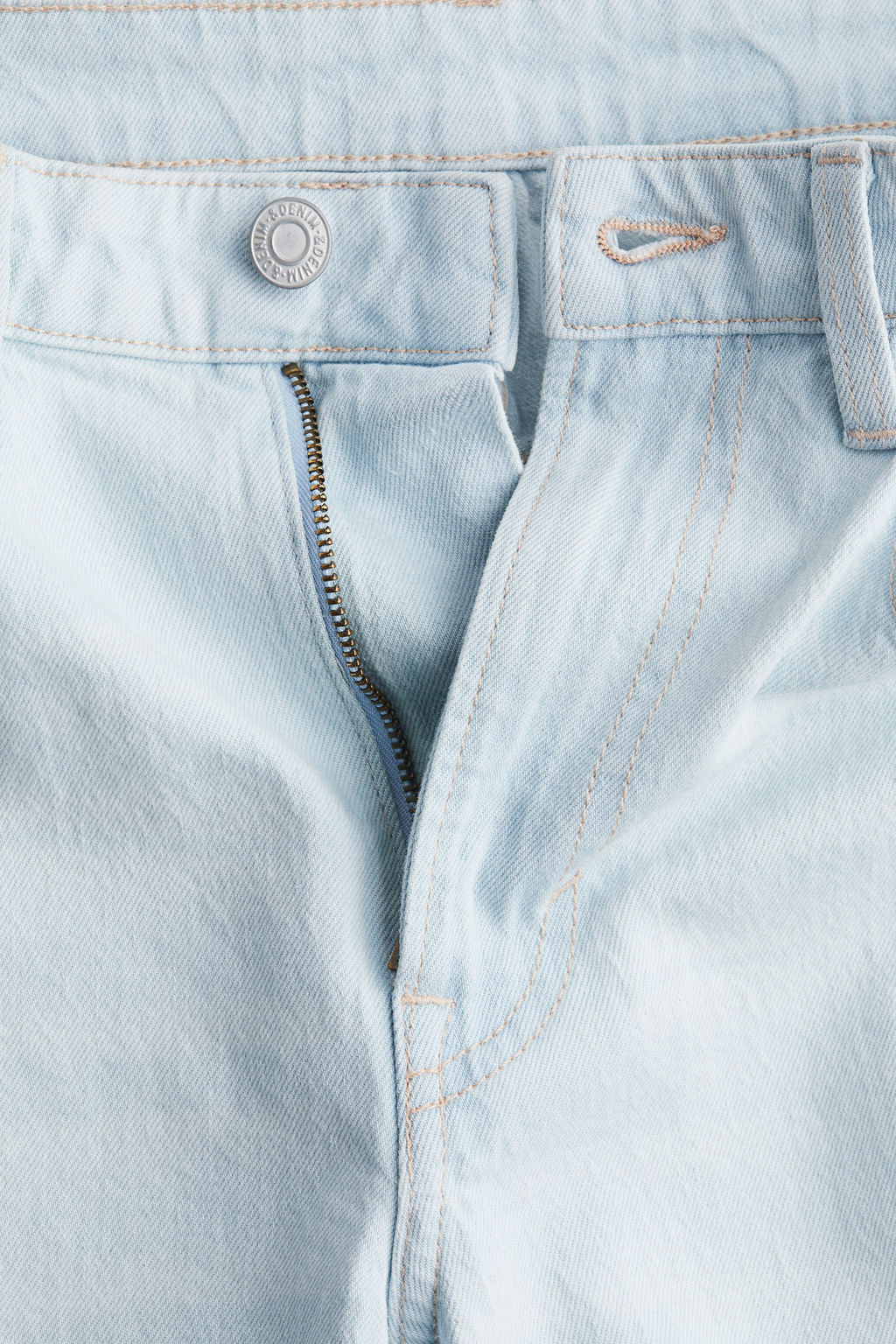 Wide High Cropped Jeans - H&m фото 3