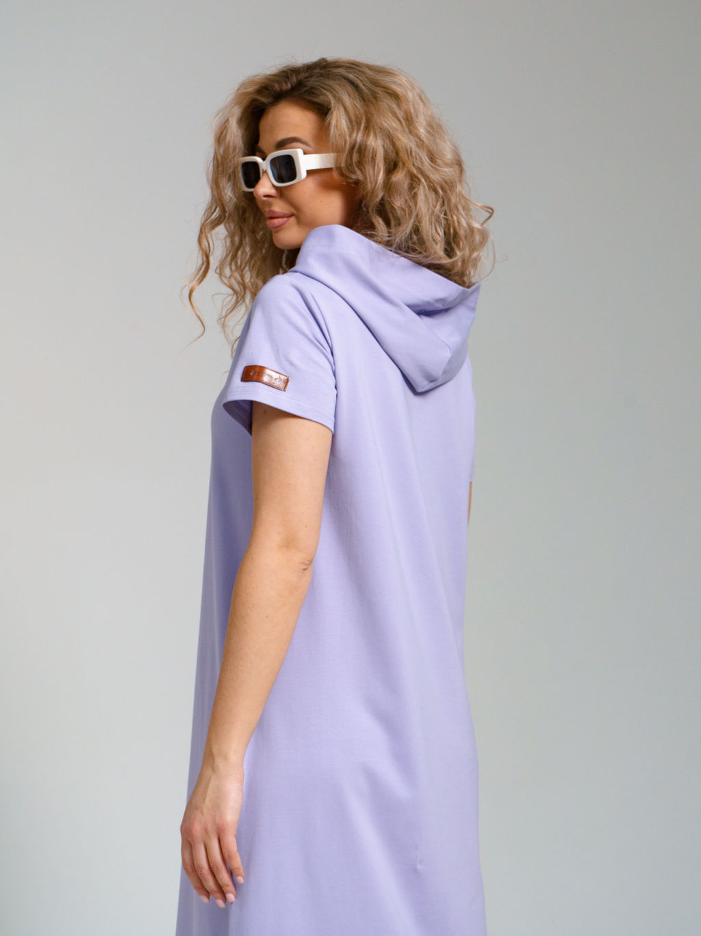 970 Платье-мантия "Лиловый"