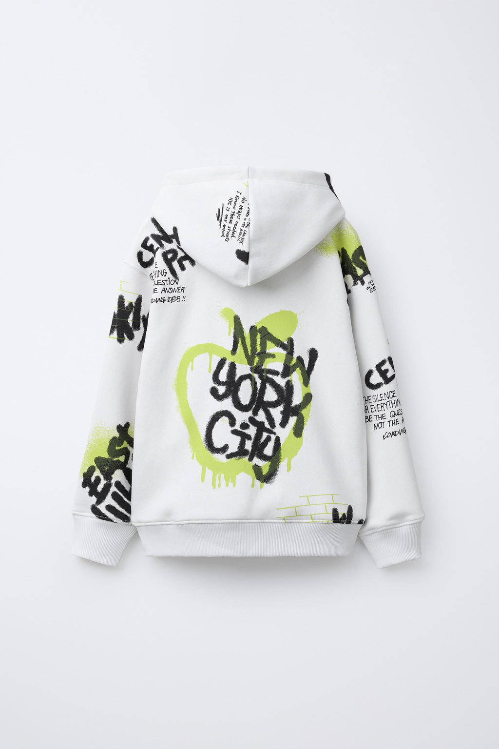GRAFFITI PRINT HOODIE - Zara фото 2