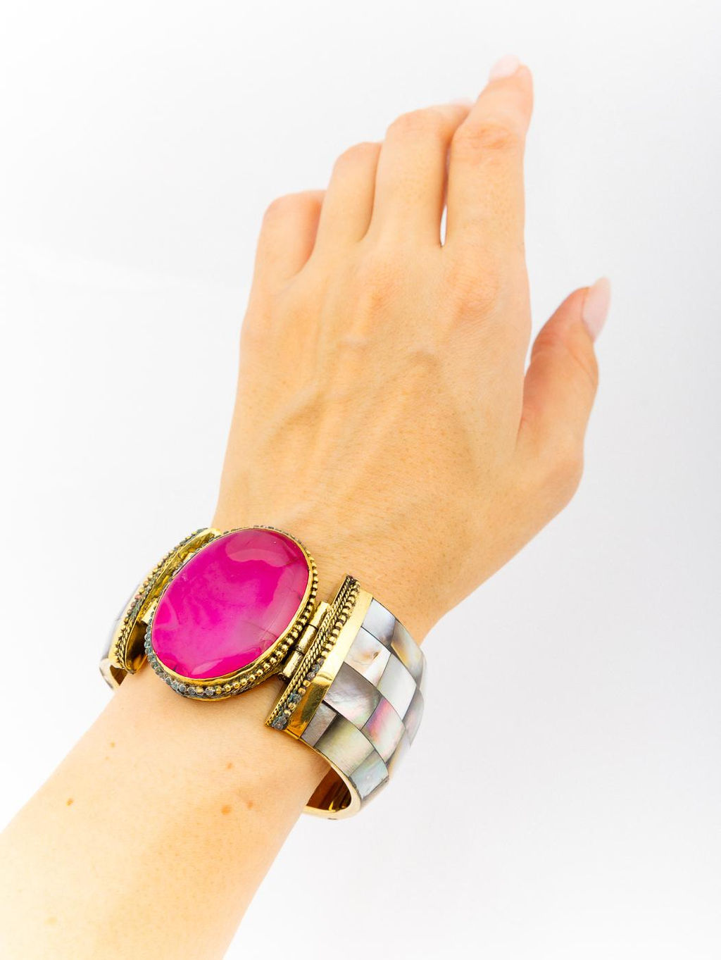 Украшение Браслет с перламутром №509/4