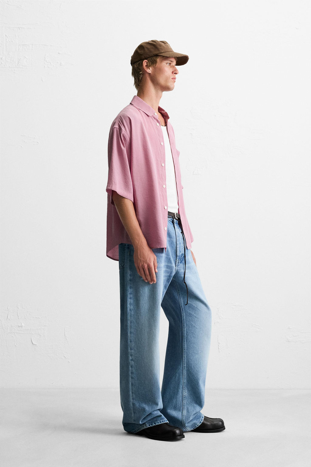 RELAXED FIT FLOWING SHIRT