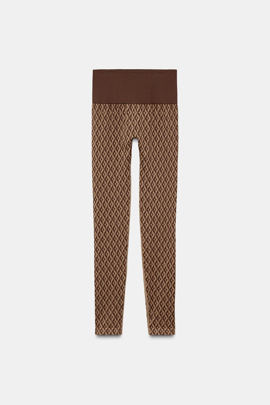 THERMOLITE® CORE JACQUARD THERMAL LEGGINGS SKI COLLECTION - Zara фото 6