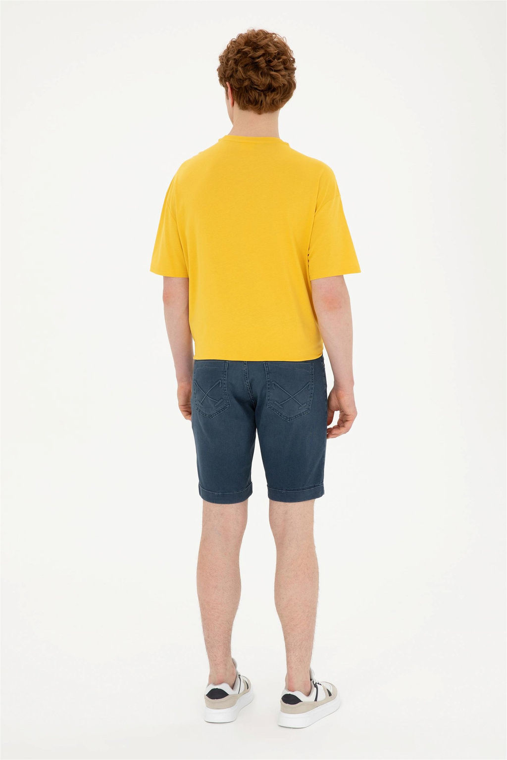 Мужские темно-синие джинсовые шорты Неожиданная скидка в корзине - U.s. polo assn фото 4